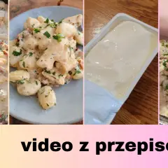 Kremowe gnocchi z kurczakiem i suszonymi pomidorami, posypane świeżą natką pietruszki. Pyszny przepis na obiad.