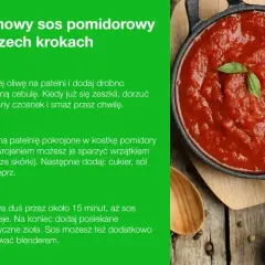 Domowy sos pomidorowy do spaghetti, przygotowany w trzech krokach. Aromatyczny, gęsty, z ziołami.